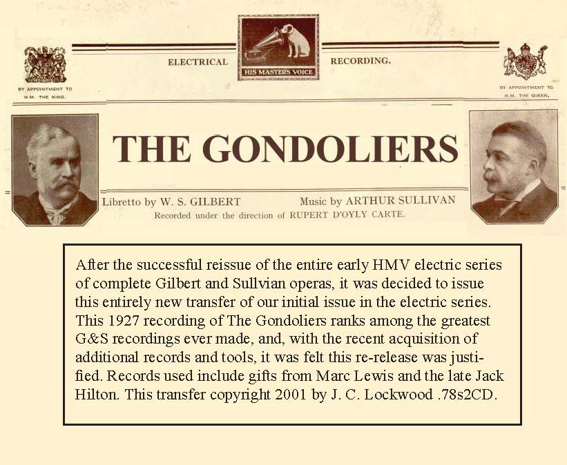 Gondoliers Graphic